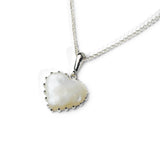 Colorful Life Pendant Necklace, Sterling Silver, Mother of Pearl