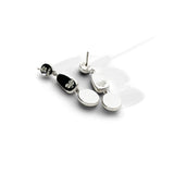 Colorful Life Drop Earrings, Sterling Silver, Mother of Pearl