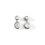 Colorful Life Short Drop Earrings, Sterling Silver, Mother of Pearl