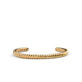L'Amour Croissant Bracelet, Sterling Silver, Gold Vermeil