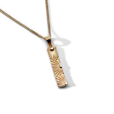 Maldiva Necklace, Sterling Silver, Gold Vermiel