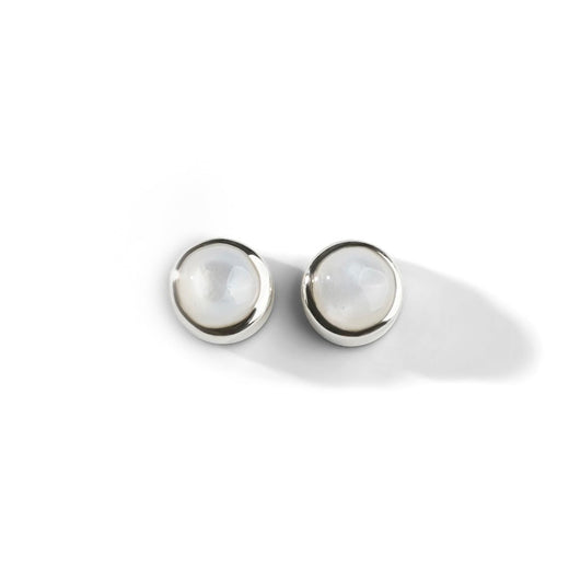 Colorful Life Stud Earrings, Sterlings Silver, Mother of Pearl