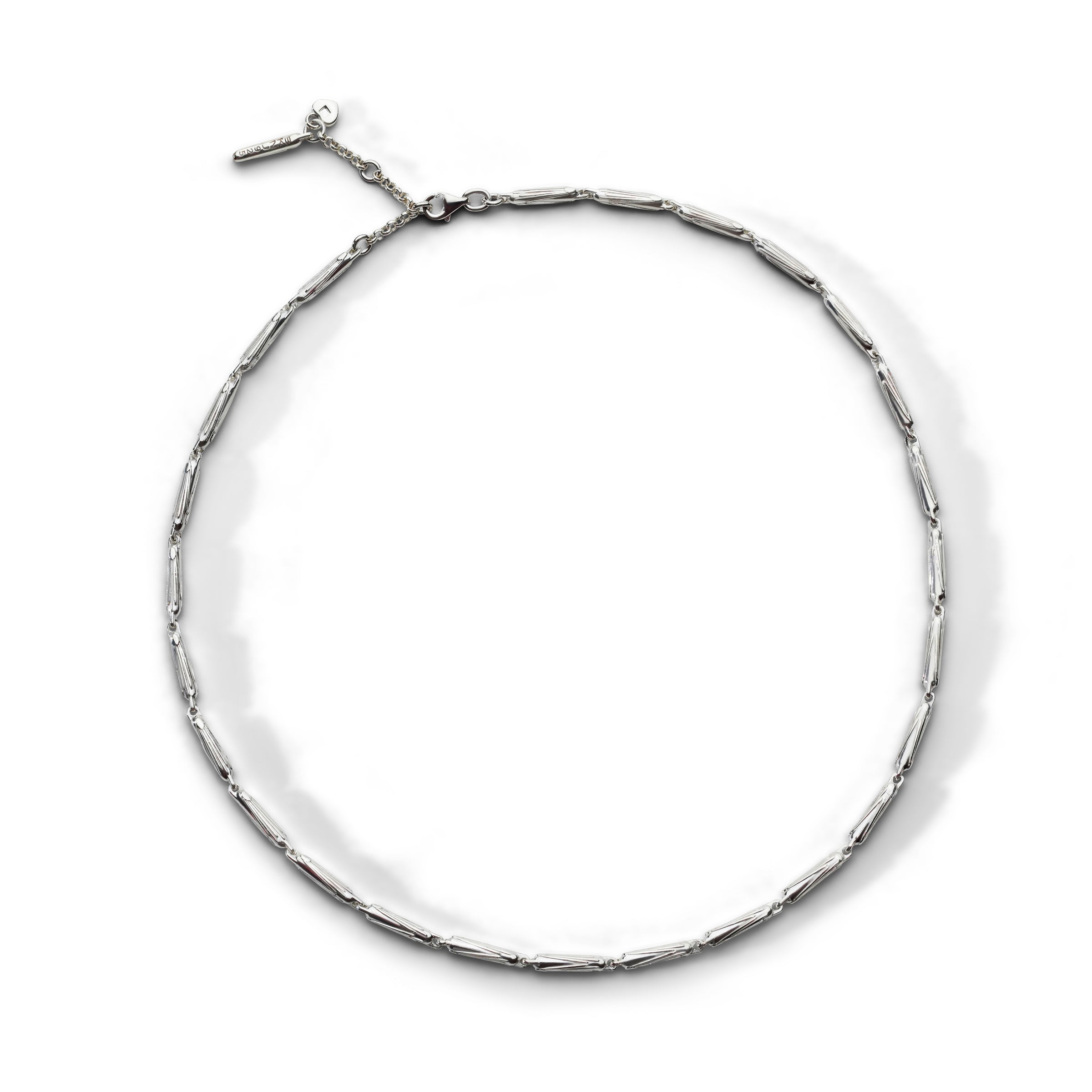Maldiva Collar Necklace, Sterling Silver