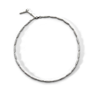 Maldiva Collar Necklace, Sterling Silver