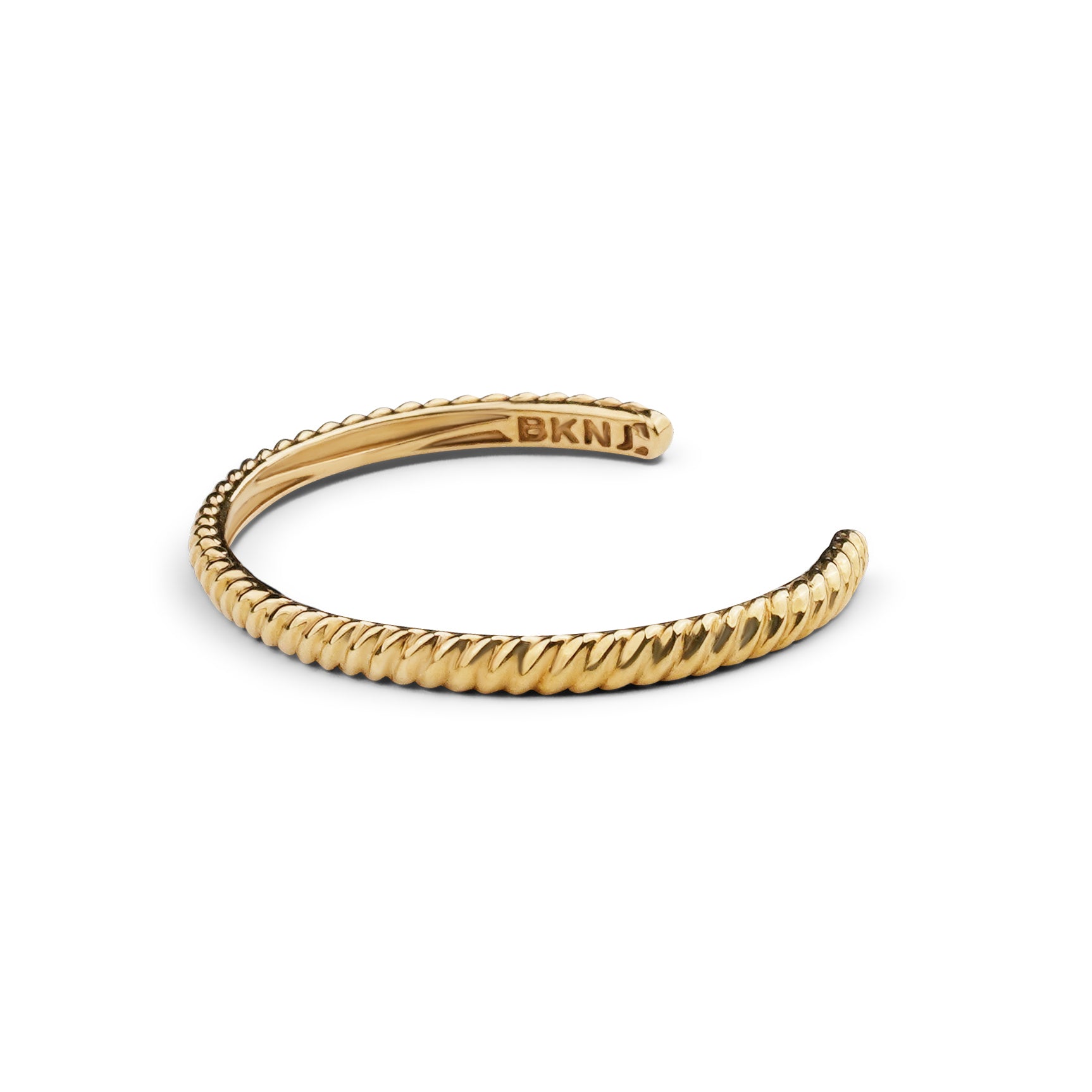L'Amour Croissant Bracelet, Sterling Silver, Gold Vermeil